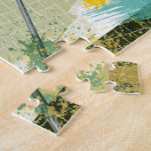 Puzzle Boule de blocage de gardien de but de football (Côté)