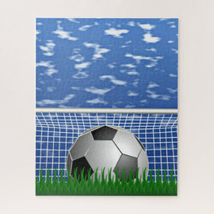 Puzzle Boule de football et filet