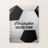 Puzzle Boule de football personnalisable (Vertical)