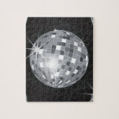 Puzzle boule disco argent (Vertical)