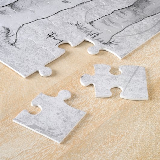 Puzzle Bouledogue (Côté)