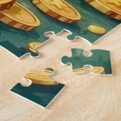Puzzle Bouledogue français Saint-Patrick Jour de fête Chi (Côté)