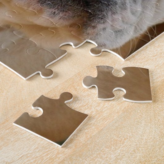 Puzzle Bouledogue personnalisable (Côté)