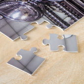 Puzzle Bouledogue sur la moto (Côté)