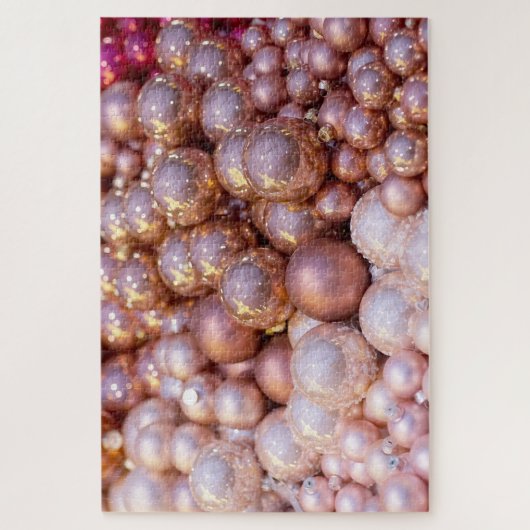 Puzzle Boules de décoration de Noël impossible Jigsaw Pu (Vertical)