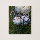 Puzzle Boules de soccer en net (Vertical)