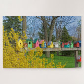 Puzzle Boulevard Birdhouse (Horizontal)