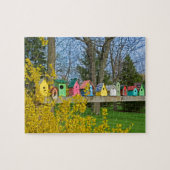 Puzzle Boulevard Birdhouse (Horizontal)