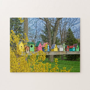 Puzzle Boulevard Birdhouse