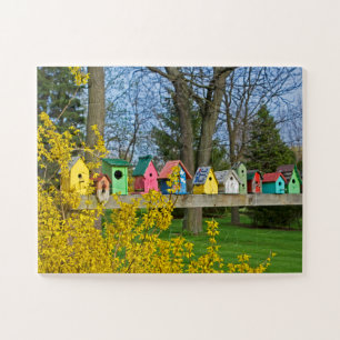 Puzzle Boulevard Birdhouse
