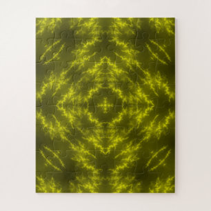 Puzzle Boulons à tonnerre électrique au néon brillant