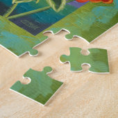 Puzzle Bouquet à la frontière II (Côté)