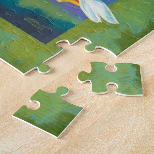 Puzzle Bouquet à la frontière III (Côté)