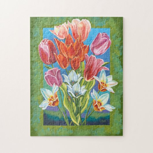 Puzzle Bouquet à la frontière III (Vertical)