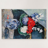 Puzzle Bouquet avec Little Delft, Paul Cezanne (Horizontal)