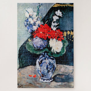Puzzle Bouquet avec Little Delft, Paul Cezanne