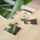 Puzzle Bouquet d'ampoule à fleurs de Tulipes blanches (Côté)