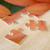 Puzzle Bouquet de belles fleurs orange (Côté)