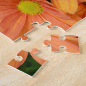 Puzzle Bouquet de belles fleurs orange (Côté)