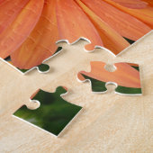 Puzzle Bouquet de belles fleurs orange (Côté)