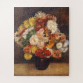 Puzzle Bouquet de Chrysanthemums Renoir (Vertical)