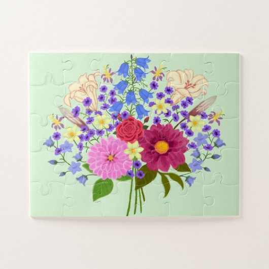 Puzzle Bouquet de fleurs (Horizontal)