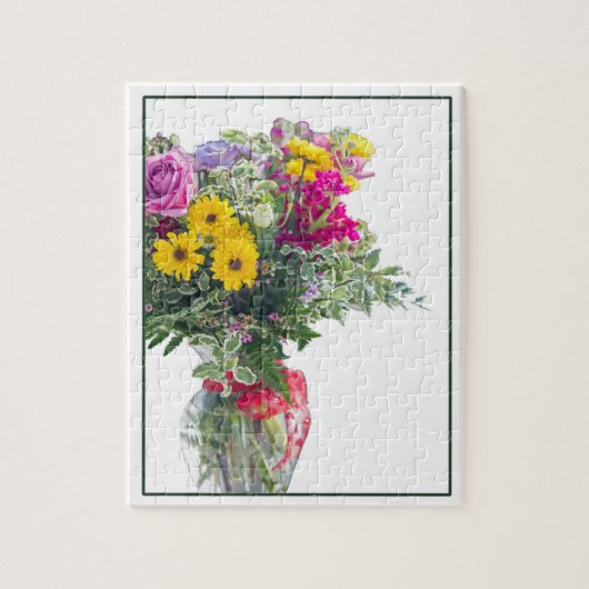 Puzzle Bouquet de fleurs coupées (Vertical)
