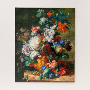 Puzzle Bouquet de fleurs dans un Urn Jan van Huysum