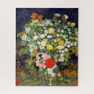 Puzzle Bouquet de fleurs dans un vase de Vincent Van Gogh