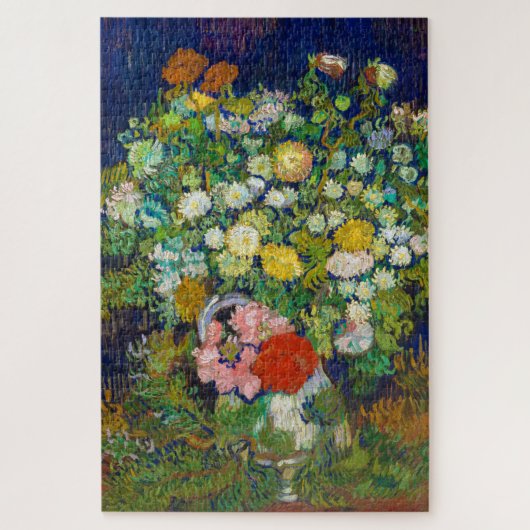 Puzzle Bouquet de fleurs dans un Vase, Van Gogh (Vertical)