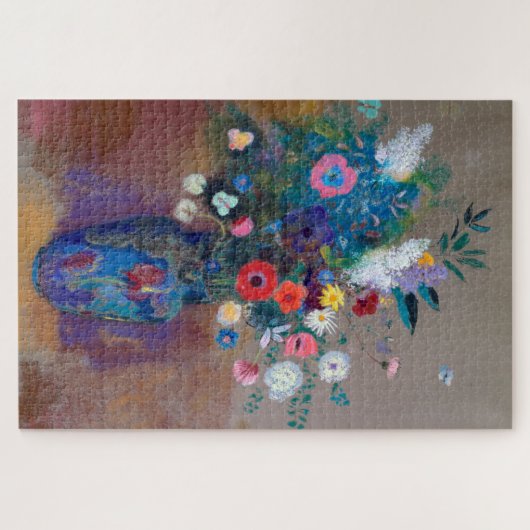 Puzzle Bouquet de fleurs, Redon (Horizontal)