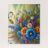 Puzzle Bouquet de fleurs sauvages (Vertical)