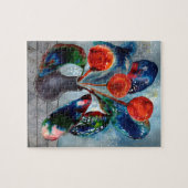 Puzzle bouquet de nuit (Horizontal)
