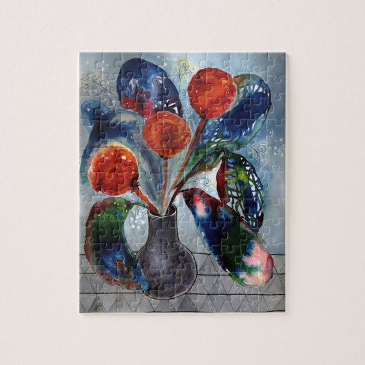 Puzzle bouquet de nuit (Vertical)