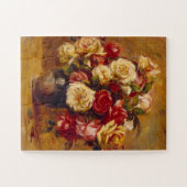 Puzzle Bouquet de roses, Auguste Renoir (Horizontal)