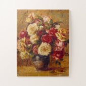 Puzzle Bouquet de roses, Auguste Renoir (Vertical)