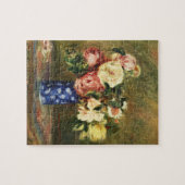 Puzzle Bouquet de Roses par Pierre-Auguste Renoir Classic (Horizontal)