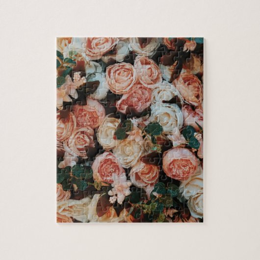 Puzzle Bouquet de roses roses roses (Vertical)