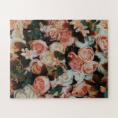 Puzzle Bouquet de roses roses roses (Horizontal)