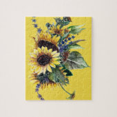 Puzzle Bouquet de tournesol (Vertical)