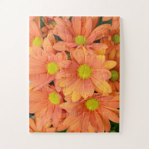 Puzzle Bouquet des belles fleurs orange