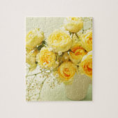 Puzzle bouquet jaune (Vertical)