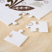 Puzzle Bouquets multicolores : Main tirée (Côté)