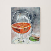 Puzzle Bourbon et fumée (Vertical)