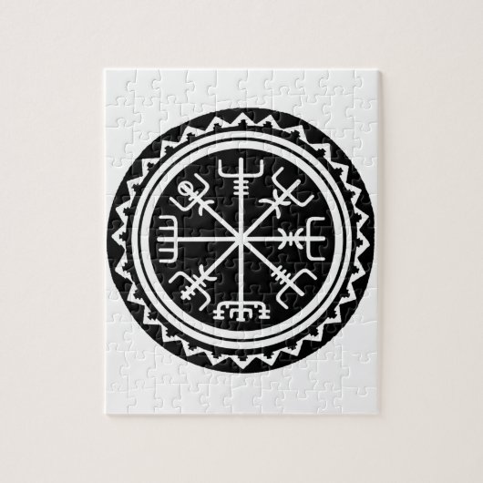 Puzzle Boussole Viking Vegvisir (Vertical)