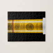 Puzzle Bouteille d'ordonnance avec billet de cent dollars (Horizontal)