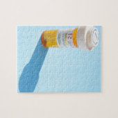 Puzzle Bouteille pleine de médicaments (Horizontal)