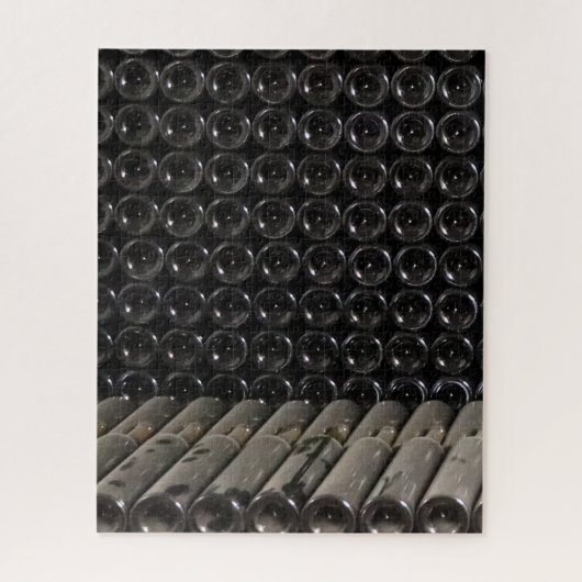 Puzzle Bouteilles à vin empilées (Vertical)