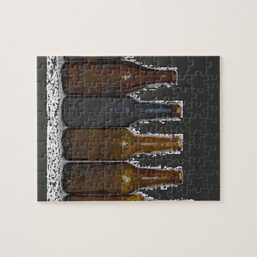 Puzzle Bouteilles de bière (Horizontal)