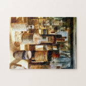 Puzzle Bouteilles de médecine dans le cas en verre (Horizontal)